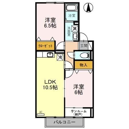 Ｍ１２８の間取り