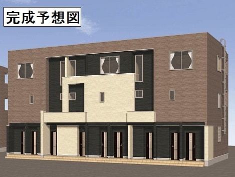 名古屋市緑区鳴海町のアパートの建物外観