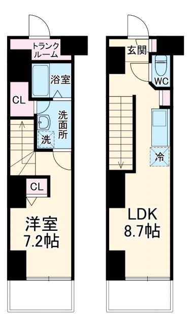 アイル川崎ステーションプラザの間取り