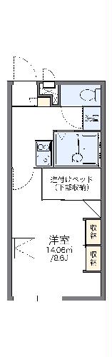 レオパレスＴｈｅＯの間取り