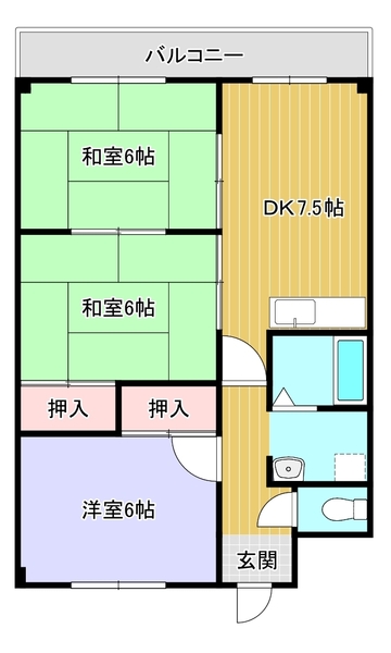 ベルウッドの間取り