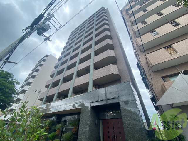 【大阪市東淀川区大道南のマンションの建物外観】