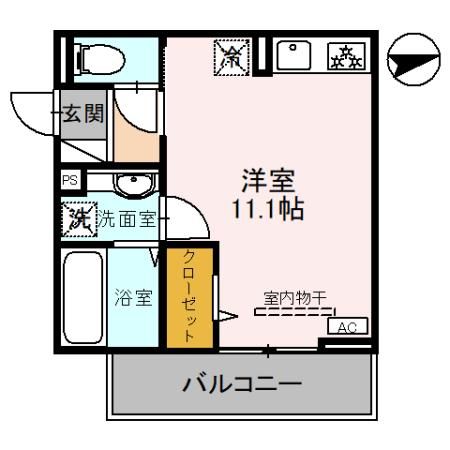 D-ROOM 文京町1丁目の間取り