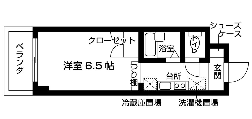 藤ビルの間取り