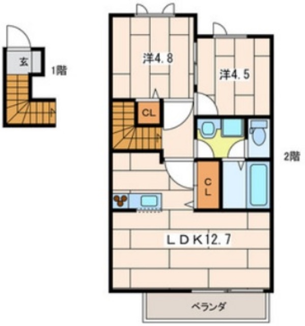 パセオ由比ガ浜の間取り