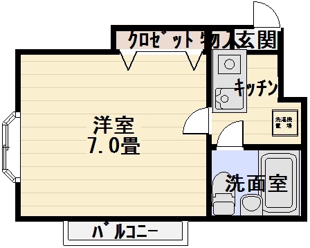 ハイタウン青井の間取り