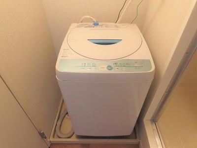 その他設備　洗濯機も付いています