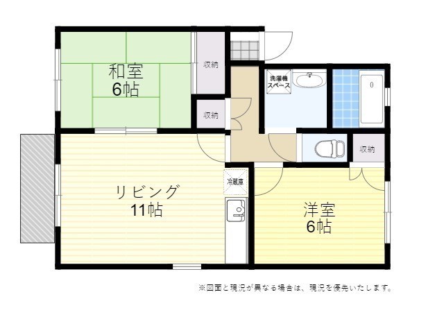 グランドゥールじゅんＡ棟の間取り