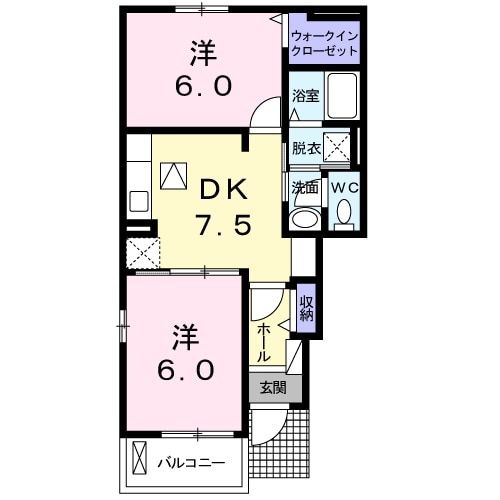 アーバン・フォレストIIIＢの間取り