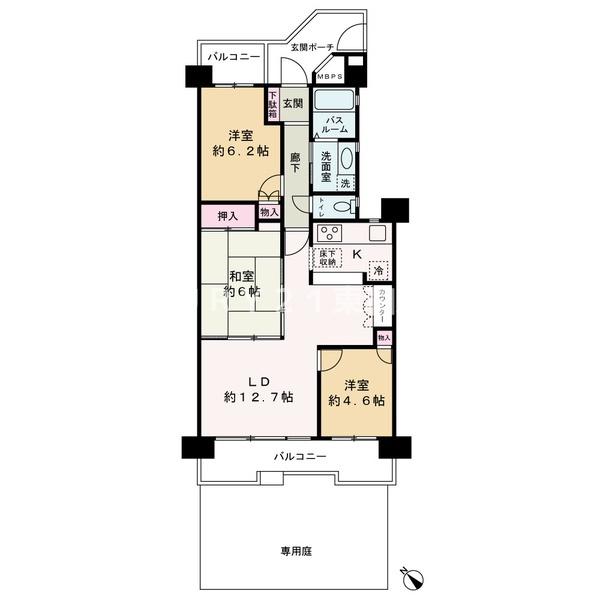 エルシティ新浦安の間取り