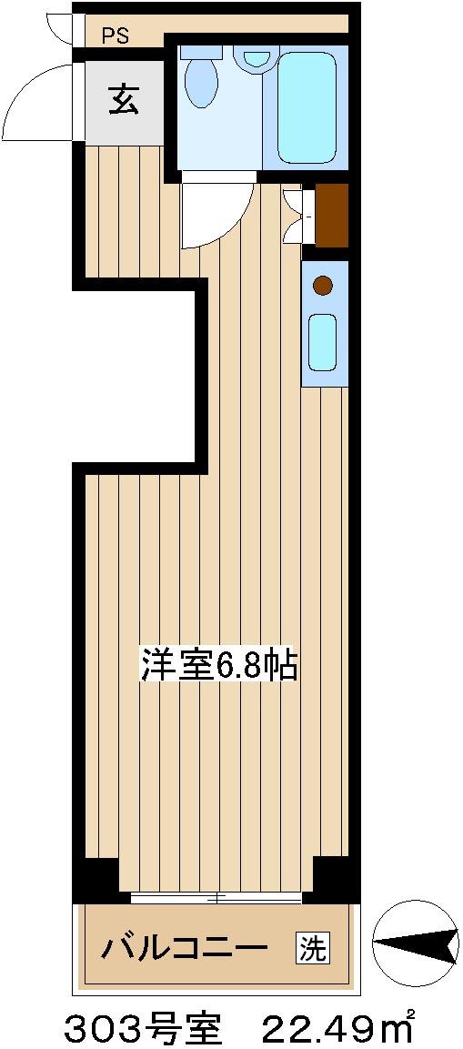 大泉源第一ビルの間取り