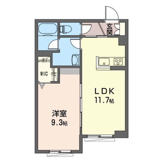 メゾン　ド　リヴィエールの間取り