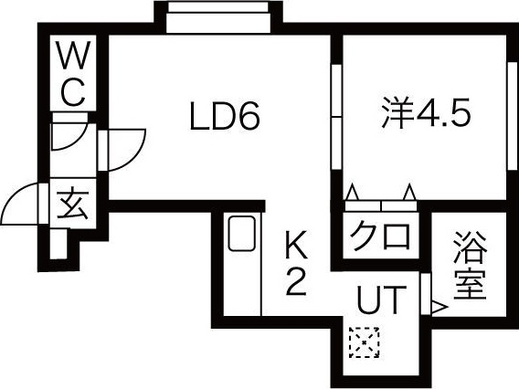 サウスステージ南郷の間取り