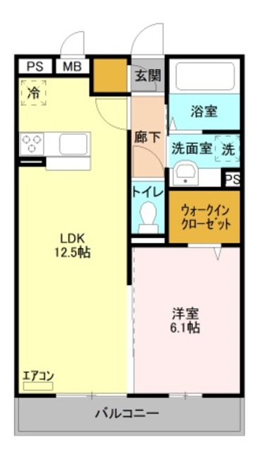 ポッソ ヴィラージュIIの間取り