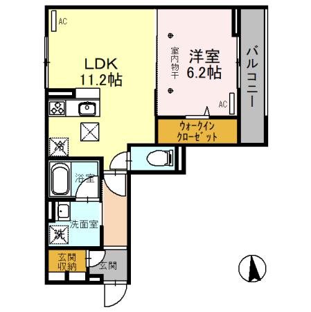 Presso-Uの間取り