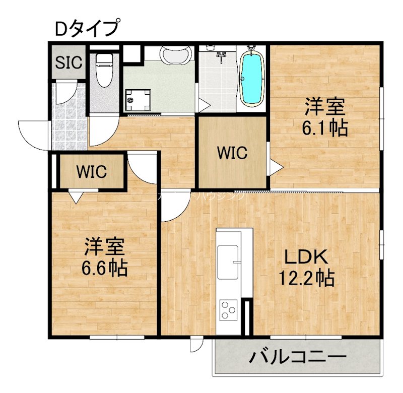 casa 二色浜の間取り