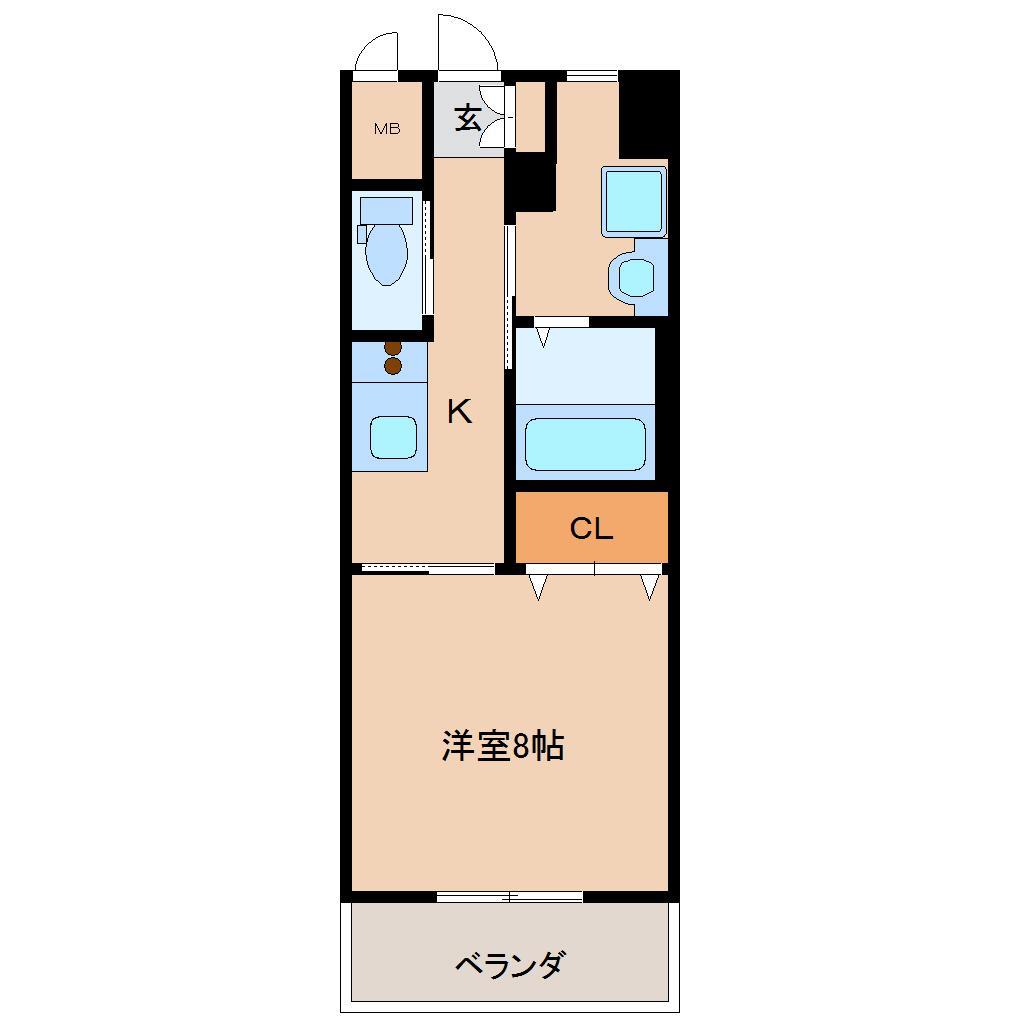 グランサンク学園木花台の間取り