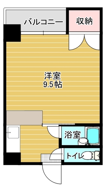 フローラル新屋敷の間取り