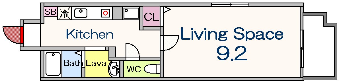 第17友建ビルの間取り