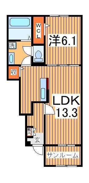 パルムIの間取り