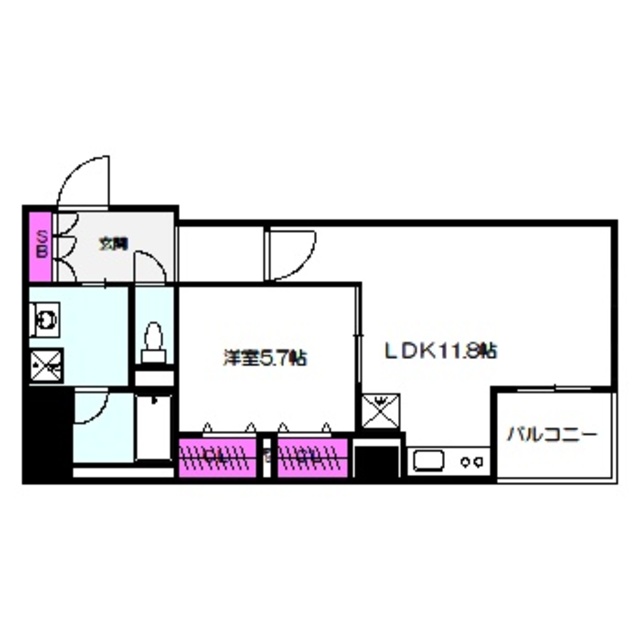 G-FLATの間取り