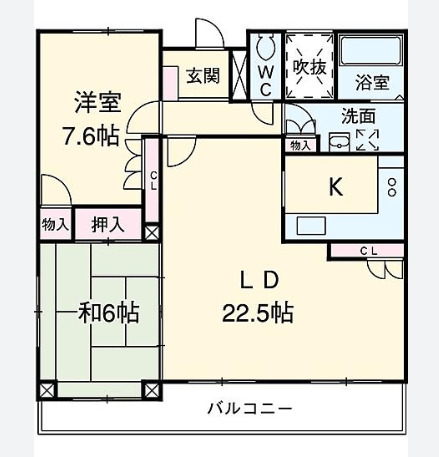 サンシャイン今伊勢の間取り