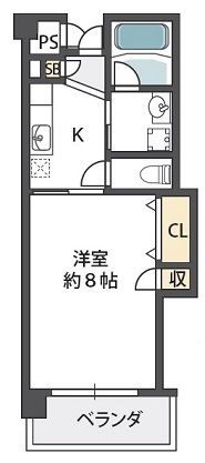 グランシャンブルの間取り