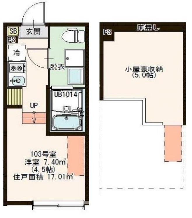 ハーモニーテラス北小岩XIXの間取り