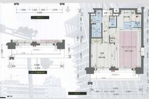 プレサンス名古屋STATIONアブソリュートの間取り