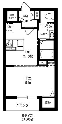 ローリエ国分寺の間取り