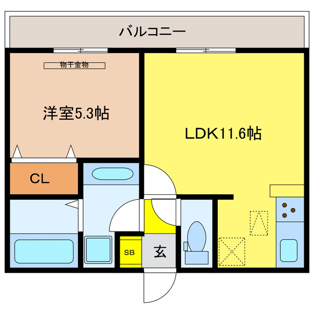 エクセディIの間取り