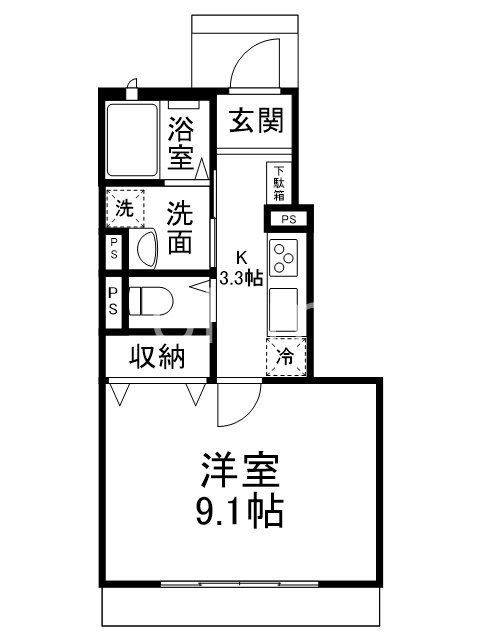 すみれマンションの間取り