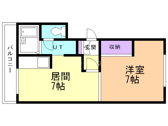 パレスビーチパークの間取り