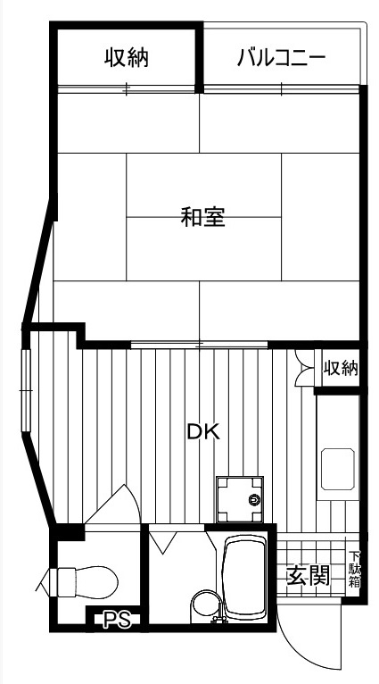 川崎市川崎区大島のマンションの間取り