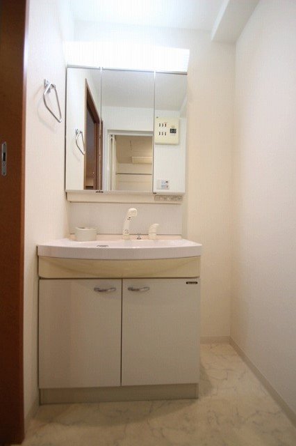 洗面設備　同物件、別号室のものです。