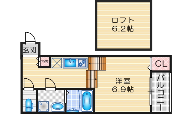 ResidenceLisaの間取り