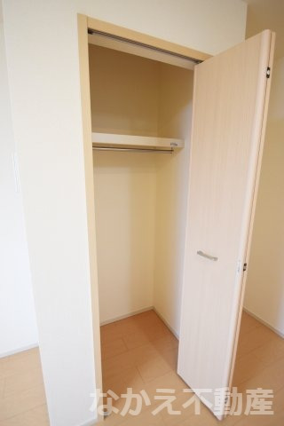 収納　十分な収納スペースがあります