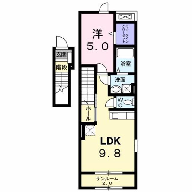 ラフレシールの間取り