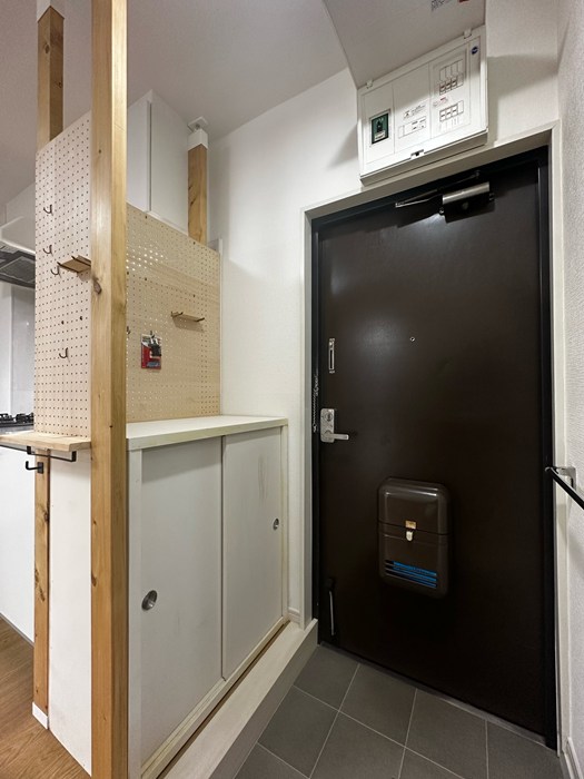 【アーベインプラザの玄関】