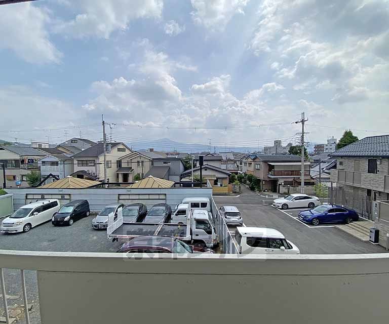 眺望　東向きバルコニーからの景色です。