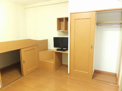 収納　荷物も多い人にもオススメできるお部屋です。