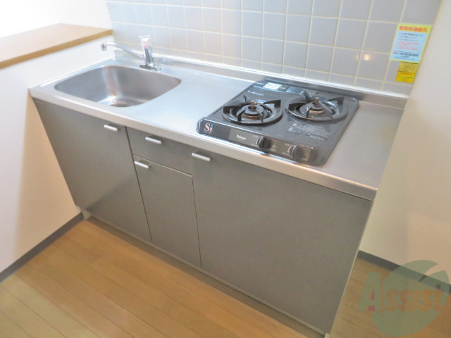 キッチン　シンプルなデザインで使いやすそうですね。