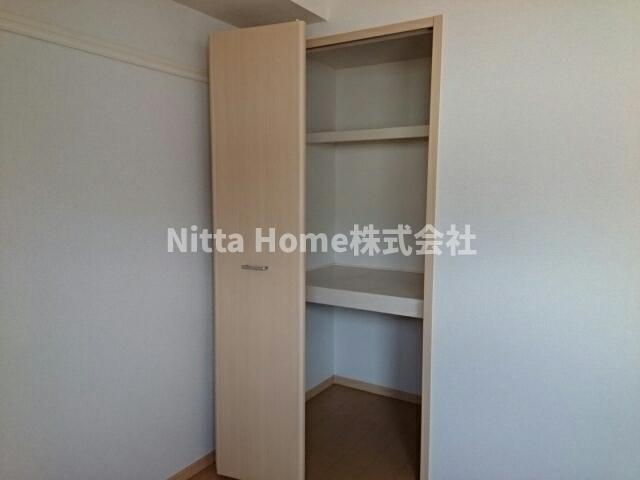 収納　全居室収納スペース付きです♪