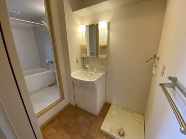 洗面設備　室内洗濯機置場