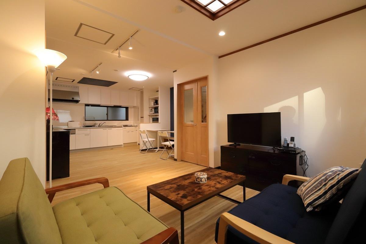 居室・リビング　共有のリビングスペースです