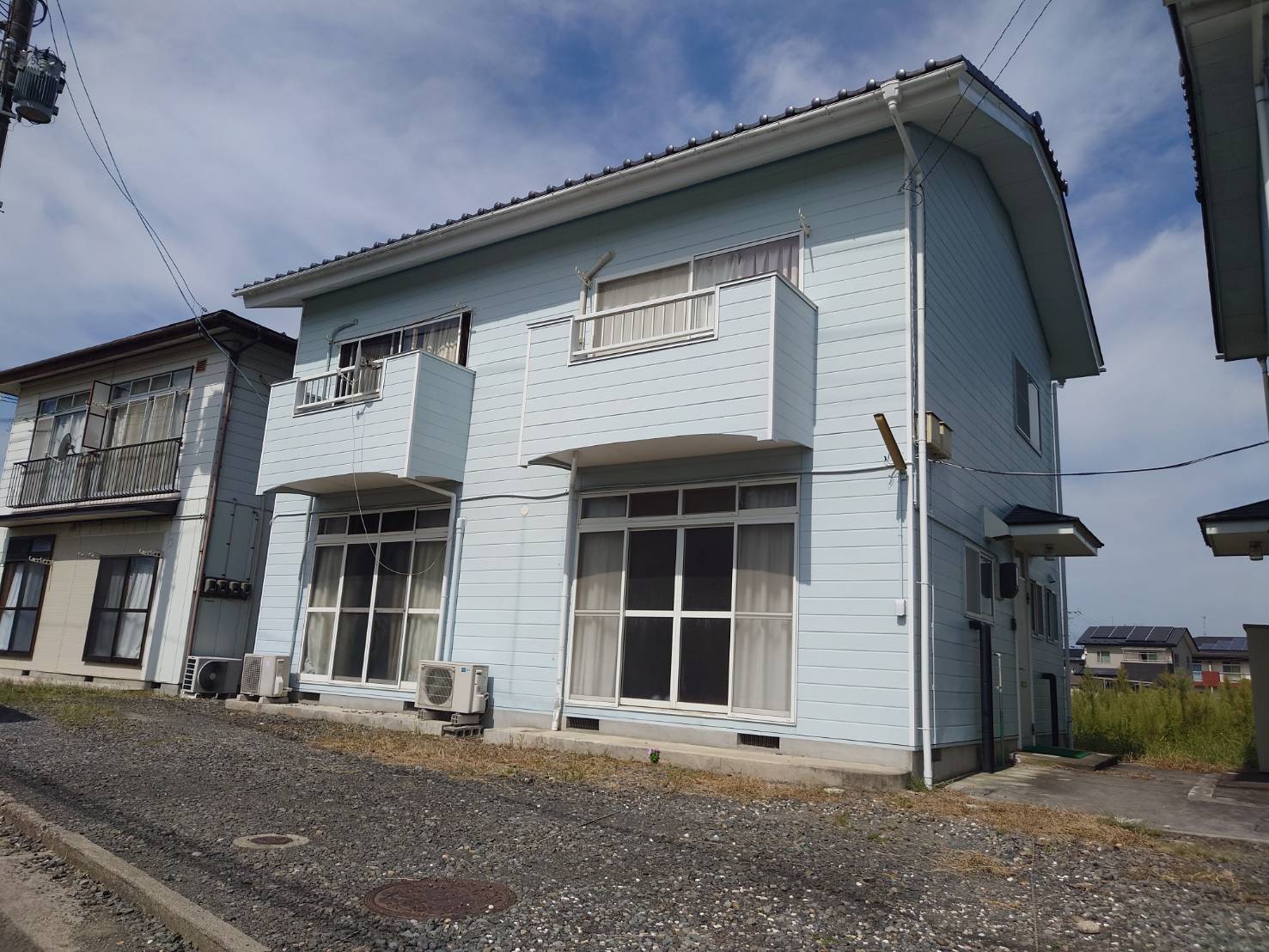 建物外観　南向きメゾネットタイプ