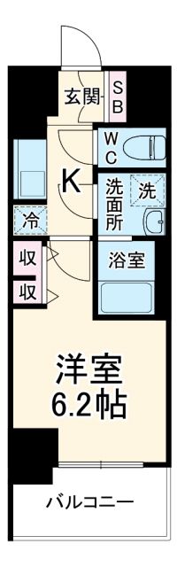 S-RESIDENCE野並駅前broadの間取り写真