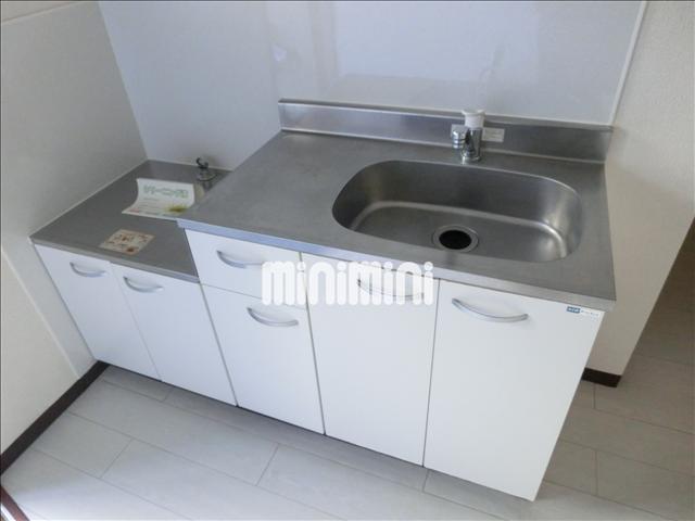 キッチン　２口コンロ設置可能なキッチンです！