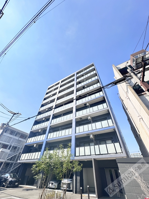 建物外観　南向きで明るい建物です♪