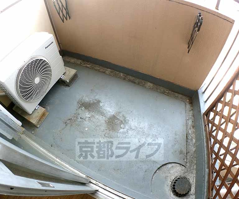 バルコニー　広いバルコニーです